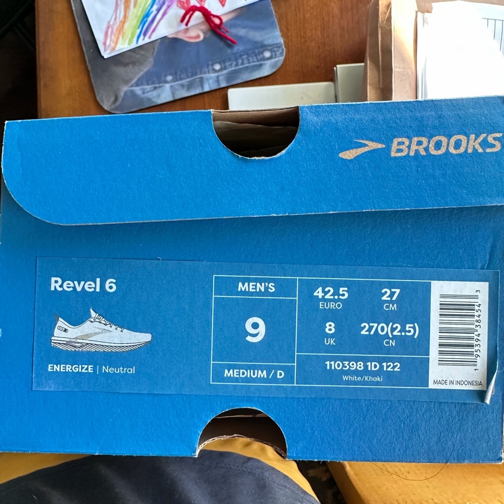 Brooks Revel 6 — worn 2.5 miles